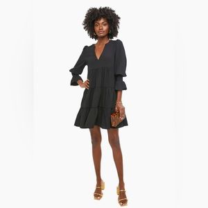 NWOT Tuckernuck Black Crepe Kenzo Dress